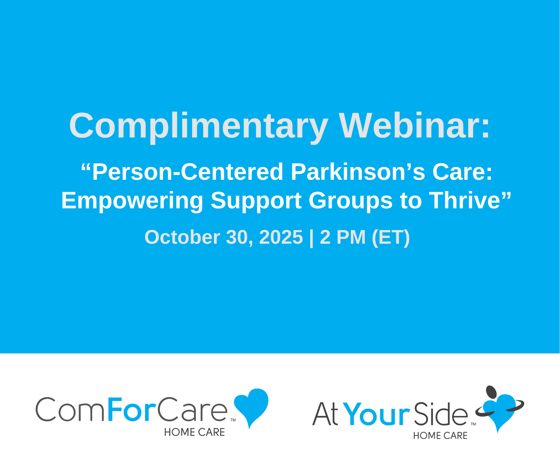 Complimentary Webinar on Person-Centered Parkinson’s Care - Pathway Health